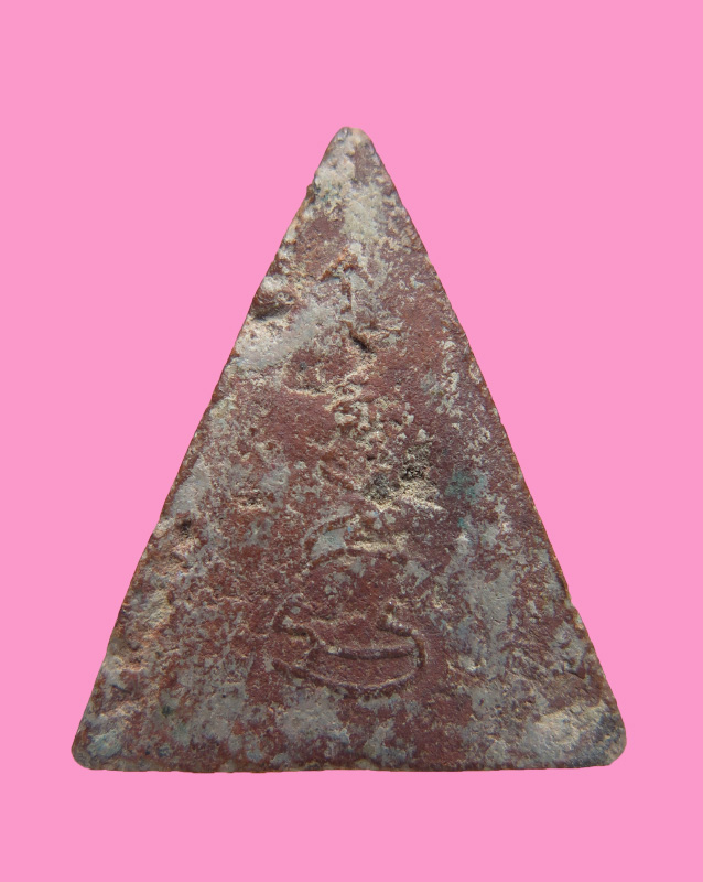 พระพุทธ หลังยันต์ กรุหอติสสเทโว (กุฎิสังฆราชแพ) วัดสุทัศน์