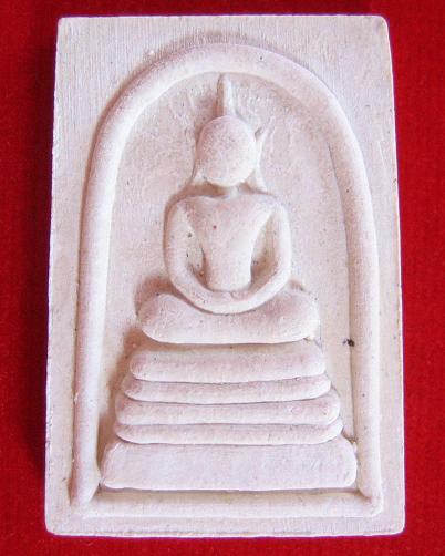 สมเด็จ 100 ปี วัดสุทัศนเทพวราราม โดยสมเด็จพระพุฒาจารย์ ด้านหลังปั้มตราสีแดง ...เคาะเดียวแดง...