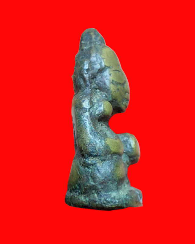 พระอุปคุตทองเหลืองเก่าๆไม่ทราบที่