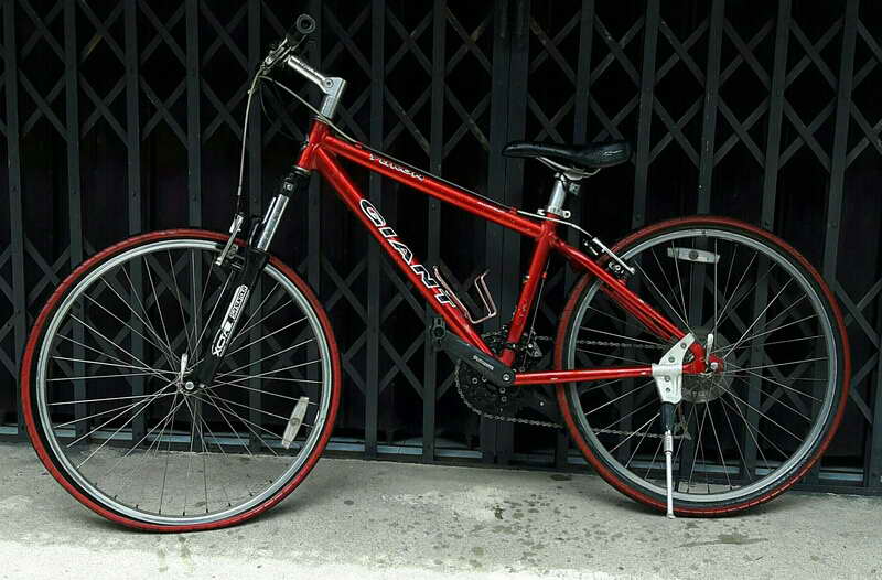 เสือภูเขา GIANT อลูมิเนียมทั้งคัน เหมาะกับคนที่สูง 150-160 เซนติเมตร