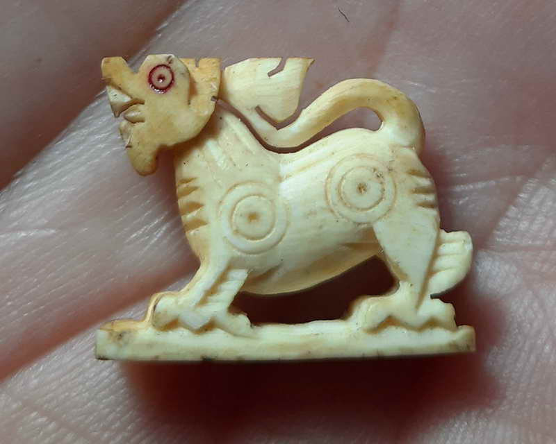 สิงห์คอม้า สองขวัญ หลวงพ่อมุ่ย วัดดอนไร่ สุพรรณบุรี