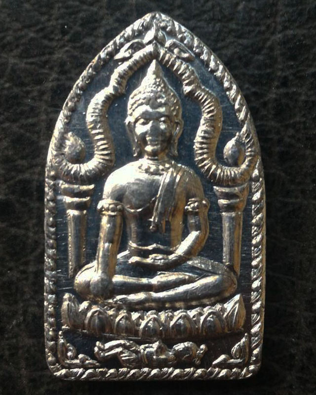 3.พระยอดขุนพลปั๊ม หลวงพ่อฑูรย์ วัดโพธินิมิตร เนื้อชินพิมพ์เล็ก พ.ศ. 2527