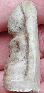 *พิมพ์หลวงพ่อโต เนื้อผง ยันต์ใบพัด หลวงปู่ธูป วัดแคนางเลิ้ง กทม.*