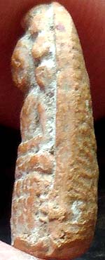 *นาคปรกตัวหนอน ผสมดินกรุ สมเด็จพระพุฒาจารย์ฯ(นวม) วัดอนงคาราม ปี๒๔๙๕*