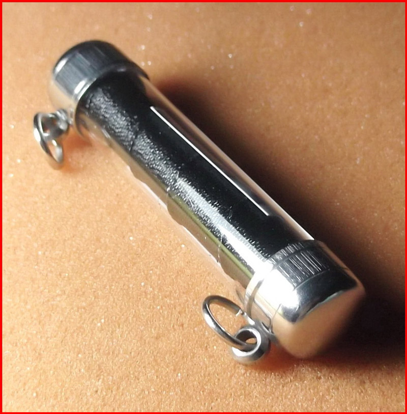 ตะกรุดลูกปืน พระอาจารย์ตี๋เล็ก สำนักสงฆ์เขาสุนะโม จ.เพชรบูรณ์ พร้อมปลอก