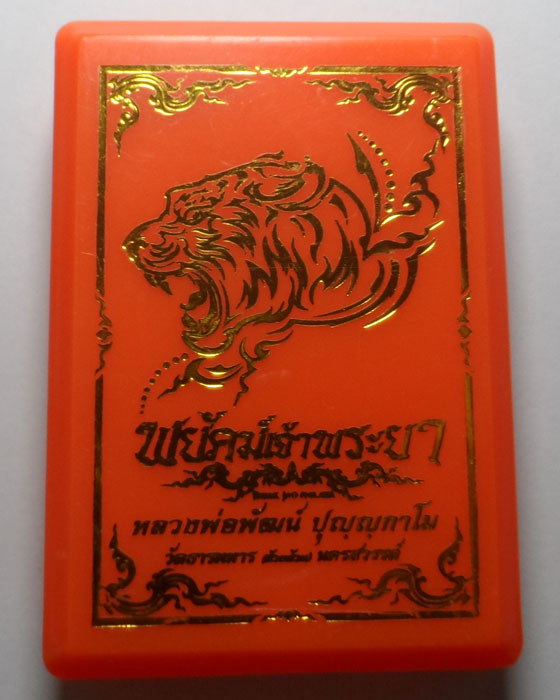 เหรียญพยัคฆ์เจ้าพระยา หลวงพ่อพัฒน์ วัดห้วยด้วน จ.นครสวรรค์