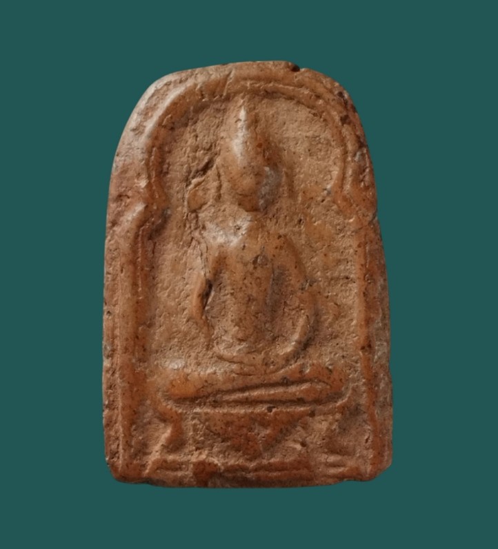 พระกรุ วัดราชนัดดา พิมพ์ปางสมาธิ เนื้อดินเผา กรุงเทพฯ