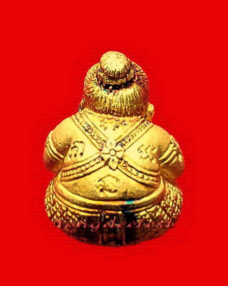 	กุมารทองเทวฤทธิ์ หลวงพ่อลำใย วัดทุ่งลาดหญ้า จ.กาญจนบุรี กะไหล่ทอง ฝังตะกรุด 2 ดอก สวยมากค่ะ