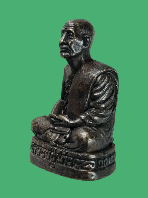 รูปหล่อหลวงปู่แก้ว(ก้นอุดผง) วัดเกาะแก้ว จ.ร้อยเอ็ด