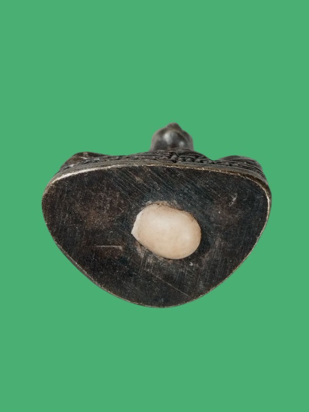 รูปหล่อหลวงปู่แก้ว(ก้นอุดผง) วัดเกาะแก้ว จ.ร้อยเอ็ด