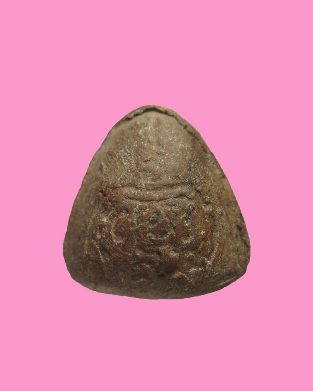 พระปิดตา เนื้อดิน หลังยันต์์ 