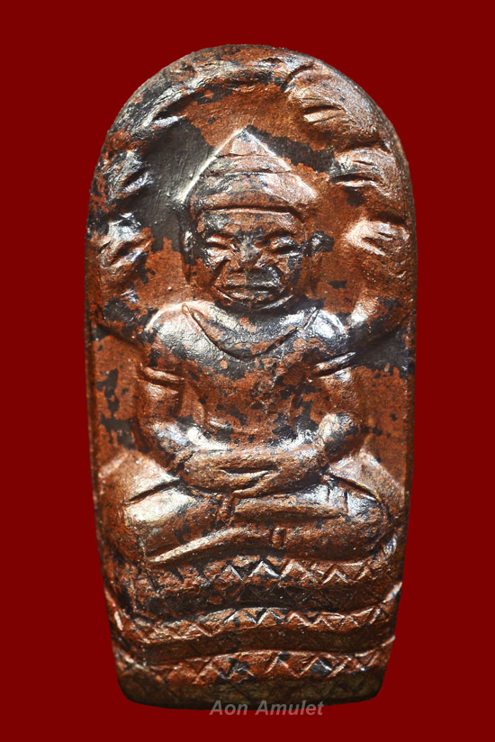 พระนาคปรกใบมะขามเนื้อนวโลหะ รุ่น ยอดฉัตร หลวงปู่บัว ถามโก วัดศรีบุรพาราม พ.ศ.2553