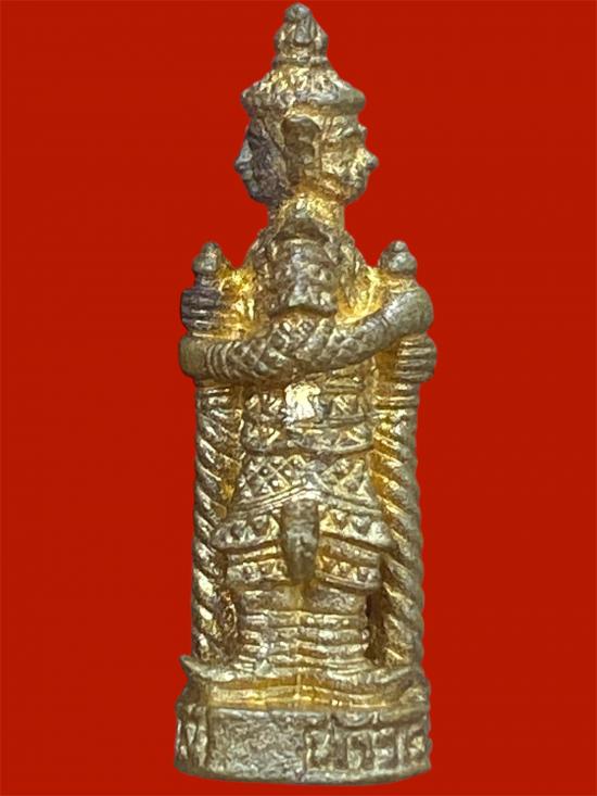 รูปหล่อลอยองค์ ท้าวเวสสุวรรณ 2 หน้า ปีพ.ศ. 2545