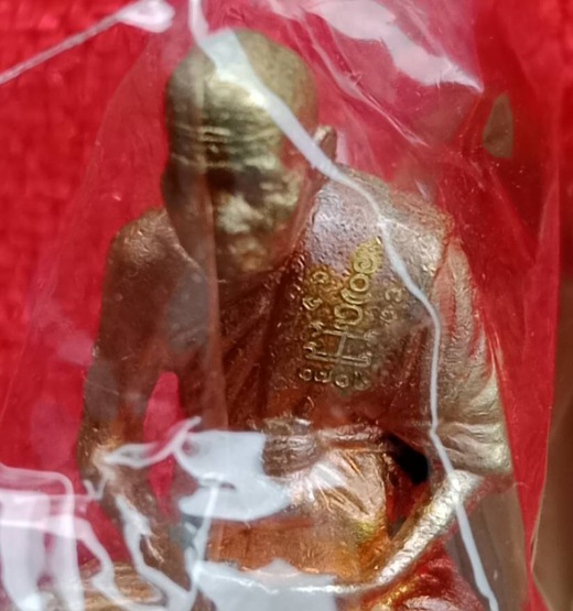 รูปหล่อขี่เต่า หลวงพ่อหวั่น วัดคลองคูณ พิจิตร ปี2561 รุ่น มหาโภคทรัพย์ เนื้อทองแดง หมายเลข+กล่อง