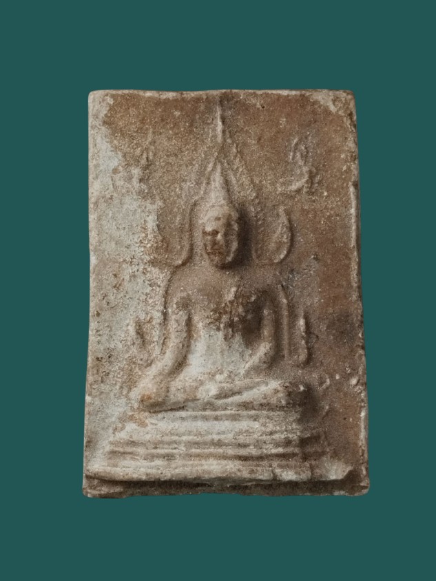 พระพุทธชินราช วัดเขาสมอคร้า เนื้อผงน้ำมัน