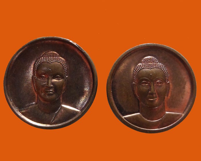 เหรียญวัดพระธรรมกาย (๒ เหรียญ)