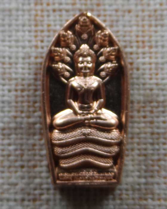 เหรียญพระนาคปรก รุ่นเลื่อนสมณศักดิ์ พระราชวัชรพัฒนาทร วัดม่วง กรุงเทพฯ ปี๒๕๖๗