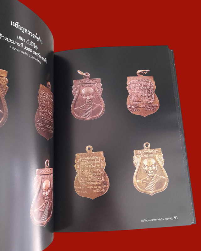 หนังสือรวมวัตถุมงคลหลวงพ่อกัน วัดเขาแก้ว 351 หน้า 1200