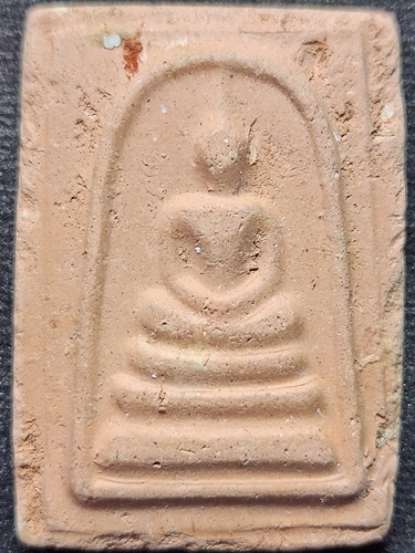 วัดเกษไชโยวรวิหาร จ.อ่างทอง พระสมเด็จเกศไชโย ปี 2521 เนื้อดิน (หลวงปู่โต๊ะ ปลุกเสก) (หลวงพ่อสุด ปลุก