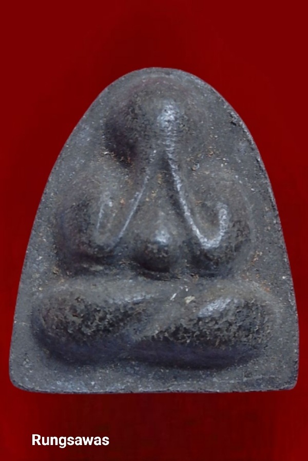 พระปิดตา หลังยันต์อัง หลวงพ่อทองแดง (ทอง) วัดไร่กล้วย ชลบุรี ปี 07