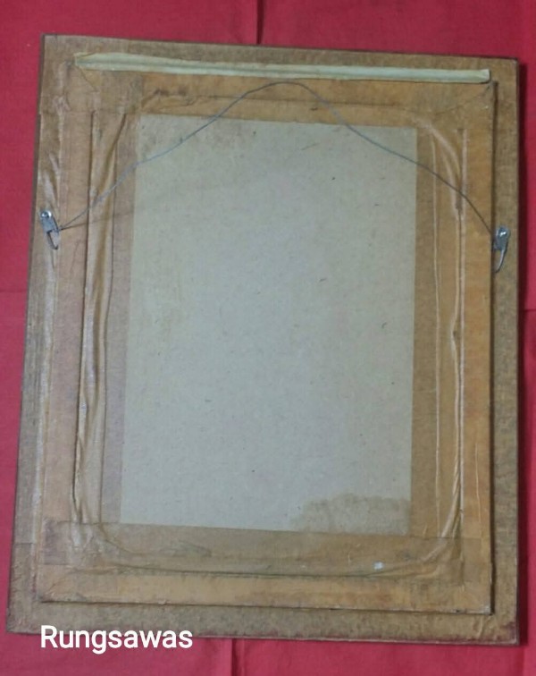 ผ้ายันต์เงาเสือ มหามงคล หลวงพ่อเปิ่น วัดบางพระ ปี 43 ผืนใหญ่