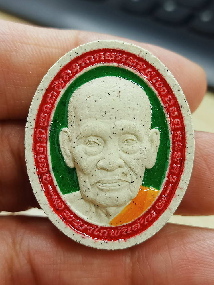 5-52 พระผงหน้าใหญ่ พญาไก่พันล้าน หลวงพ่อพัฒน์ วัดห้วยด้วน นครสวรรค์ 2564 กล่องเดิม