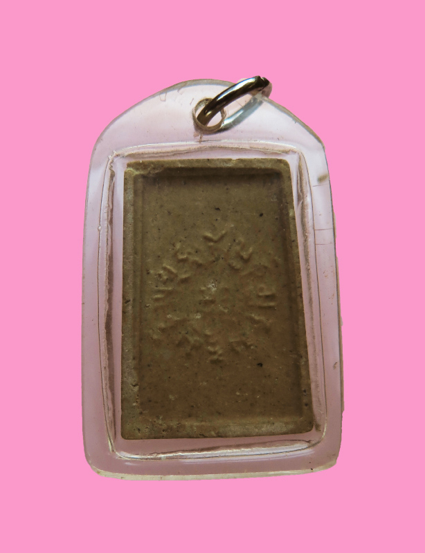 พระอมิตาภะ หลังยันต์ธาณีธิเบต ท่านเจ้าคุณโพธิ์แจ้ง วัดโพธิ์แมน