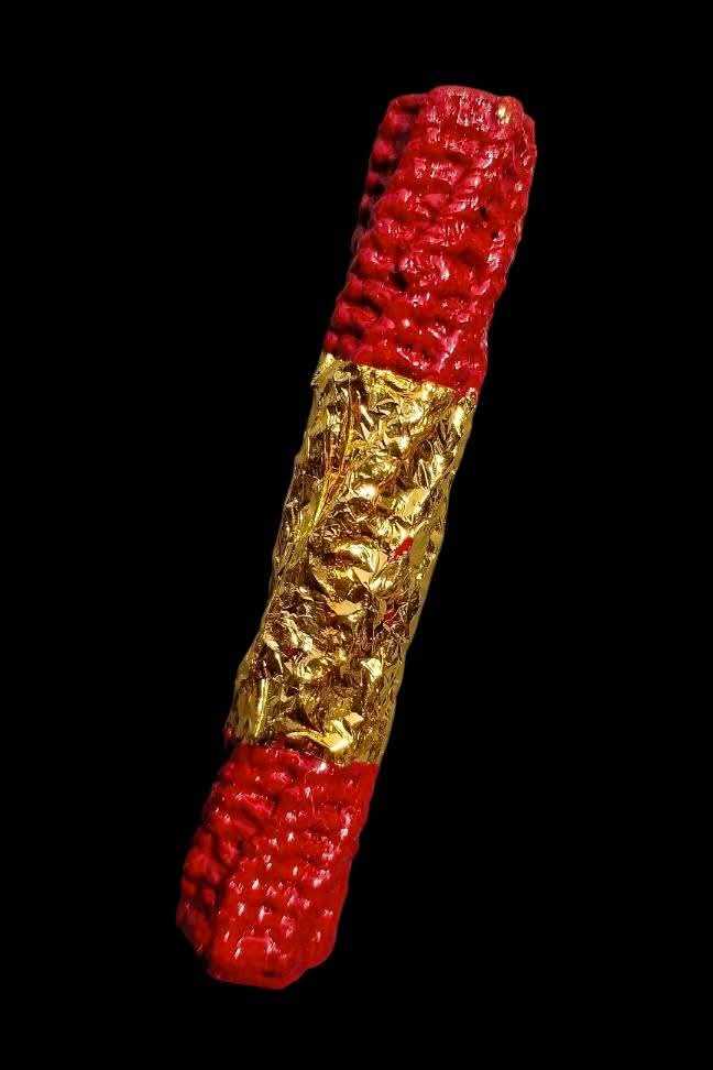 ตะกรุดแดง(เมตตามหานิยม) หลวงพ่อจำลอง เขมนันโท วัดเจดีย์แดง จ.อยุธยา