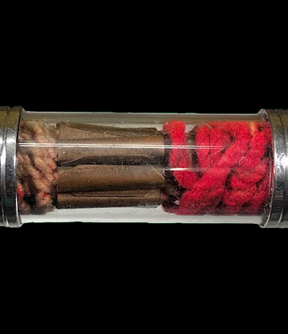 ตะกรุดสังวาลย์เก้ากุ่ม ครูบาวัง พรหมเสโน วัดบ้านเด่น จ.ตาก