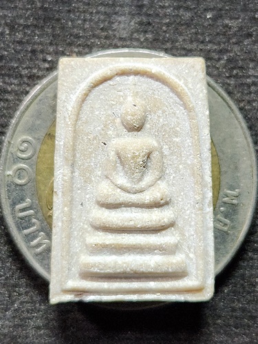  วัดพิกุลทอง สิงห์บุรี พระสมเด็จ หลวงพ่อแพ พิมพ์คะแนน หลังยันต์