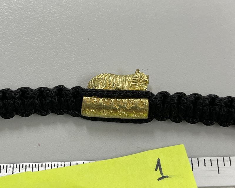 ตะกรุดข้อมือเสือเล็ก-เสือเดี่ยว (เมตตา-มหาอำนาจ-คุ้มภัย) หลวงพ่อเปิ่น วัดบางพระ จ.นครปฐม