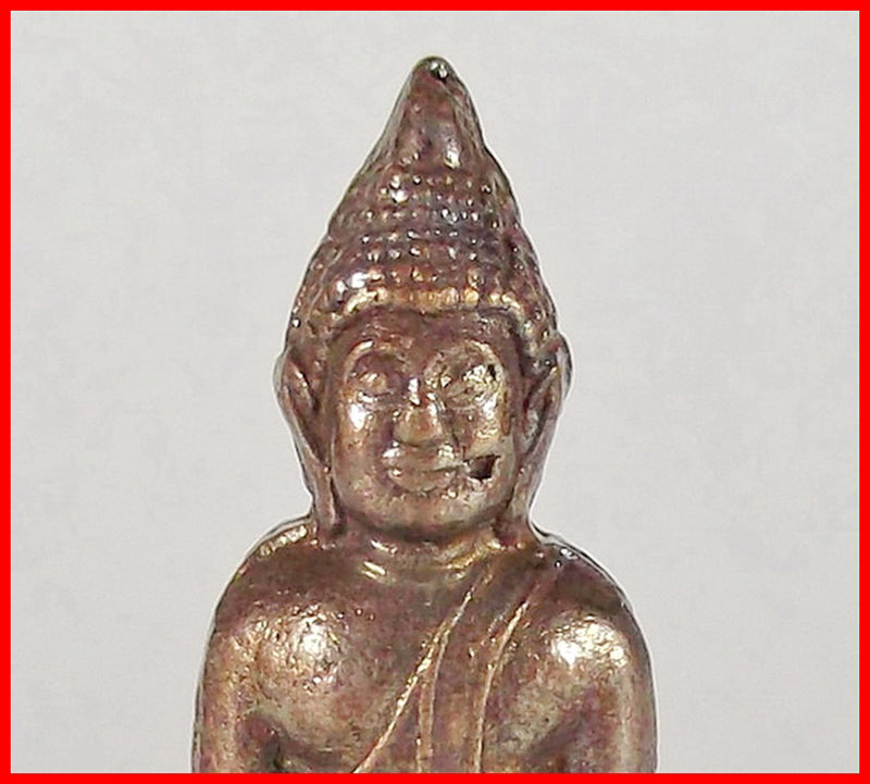 หลวงพ่อโสธร รุ่นทองประทาน พิมพ์ลอยองค์ เนื้อโลหะผสม ปี 2550 หมายเลข 265767