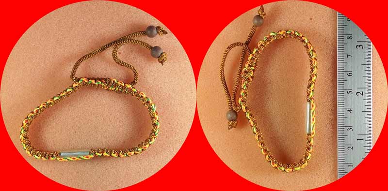 สายสิญจ์เมตตา หลวงพ่อล้อม วัดป่าเมตตาธรรม จ.ร้อยเอ็ด 