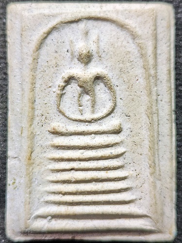 วัดไชโยวรวิหาร จ.อ่างทอง  พระสมเด็จเกศไชโย 7ชั้น พิมพ์ฐานจุด รุ่นประวัติศาสตร์ ปี 2531