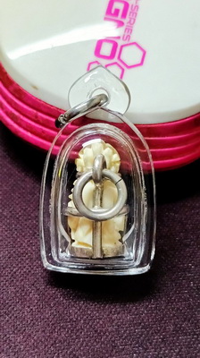 หนุมานหลวงพ่อแล วัดพระทรง ปี 2539 ก้นจารอุ สวยเดิมๆน่าเก็บน่าใช้ครับ