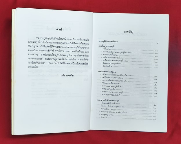 (ปิด49)ศาลพระภูมิเจ้าที่ "ผู้ปกป้องคุ้มครองผู้อาศัยบ้านเรือน"14.5x20.3ซ.ม. 126หน้า(สภาพมือ2)
