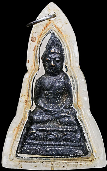 *พระกริ่งเชียงแสนรมดำ รุ่นแรก ปี๒๕๐๐ หลวงพ่อเงิน วัดดอนยายหอม นครปฐม*