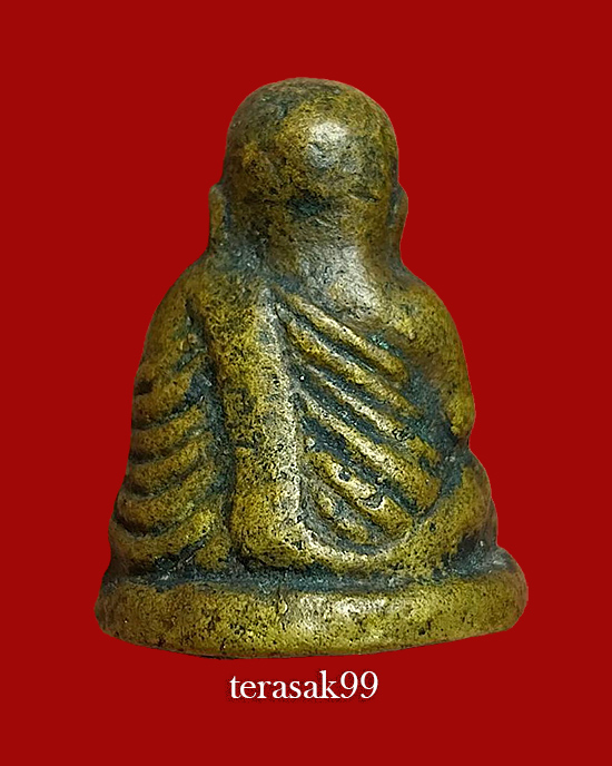 หลวงพ่อเงิน เนื้อเก่าปืนแตก พิมพ์นิยม ออกวัดไดรัง ปี2536