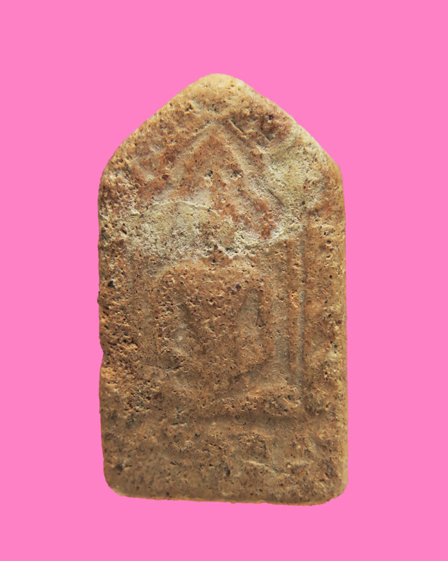 พระเนื้อดิน  พิมพ์ประภามณฑลห้าเหลี่ยม