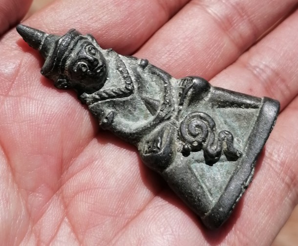 งั่งตาโปน​ เนื้อสำริดเก่าๆ​ ไม่ทราบแหล่งที่มา เคาะเดียว    