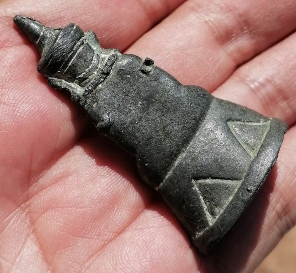 งั่งตาโปน​ เนื้อสำริดเก่าๆ​ ไม่ทราบแหล่งที่มา เคาะเดียว    