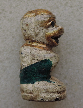 120.-  หนุมาน   สูง1 นิ้ว เก่า ไม่ทราบที่