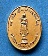 เหรียญที่ระลึกสร้างพระพุทธรูปยืนปางอุ้มบาตร วัดปากน้ำ ภาษีเจริญ สร้างปี 2541 กะไหล่ทองสวยๆ
