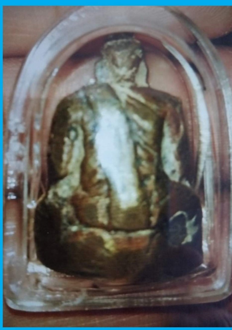 หลวงพ่อเพ็งรูปหล่อรุ่นแรกบัตรท่าพระจันทร์