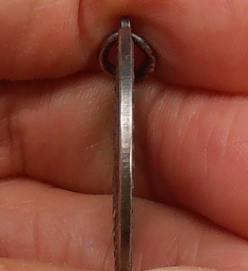 เหรียญอริยสัจ หลวงปู่ใจ วัดเสด็จ สมุทรสงคราม ปี ๒๔๙๖ รุ่น๒