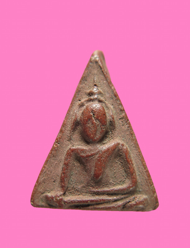 นางพญาเนื้อผงสีแดง เก่า