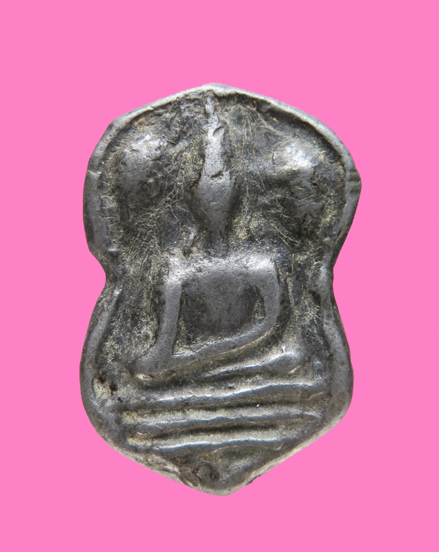 พระมเหศวร เนื้อชินเงิน พิมพ์เล็ก กรุวัดพระศรีฯ สุพรรณ 