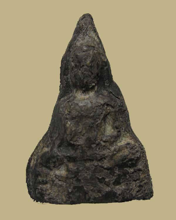 พระท่ามะปราง เนื้อชินเงิน กรุวัดพระศรี จ.สุพรรณบุรี