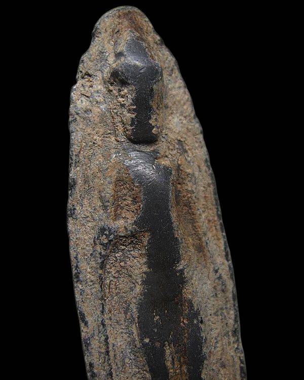 พระร่วงรางปืน เนื้อชินตะกั่วสนิมแดง จ.สุโขทัย