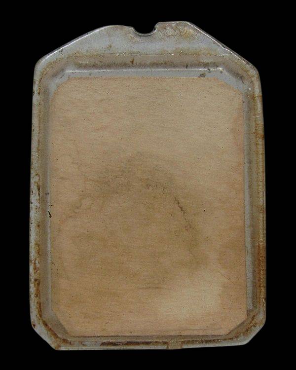 รูปถ่ายนั่งเสื่อ เต็มองค์ หลวงปู่โต๊ะ วัดประดู่ฉิมพลี กทม.เลี่ยมเก่า